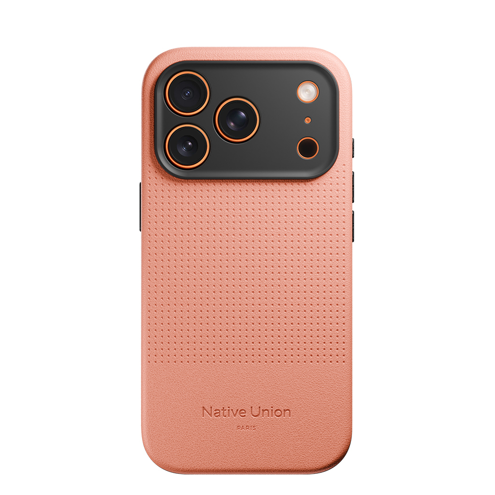 Apple iPhone 17 Pro Uyumlu Kılıf M-safe Şarj Özellikli Deri Dokulu Native Union 2025 Active Serisi Kapak