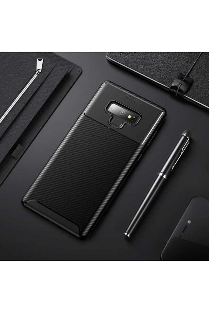[RNZ-TA15073] Samsung Galaxy Note 9 Uyumlu Kılıf Zore Negro Silikon Kapak (Siyah)