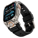 Apple Watch Ultra 49mm Uyumlu Mohseven iWatch Armor Silikon Kordon