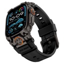 Apple Watch Ultra 49mm Uyumlu Mohseven iWatch Armor Silikon Kordon
