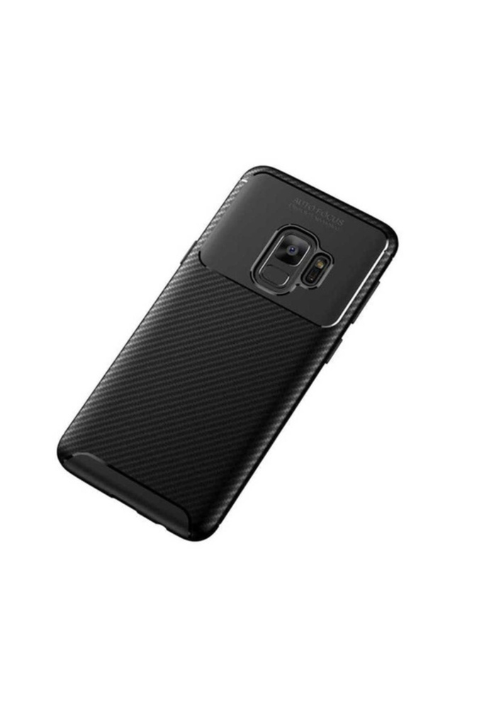 [RNZ-TA15076] Samsung Galaxy S9 Uyumlu Kılıf Zore Negro Silikon Kapak (Siyah)