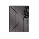 Apple iPad Air 10.9 2022 (5.Nesil) Uyumlu Kılıf SkinArma Holografik Tasarımlı Arkası Şeffaf Çıkarılabilir Magnetik Kira Kobai Kılıf