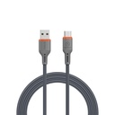 Wiwu Wi-C096 Flame Guard Serisi USB-A to Type-C Hızlı Şarj Özellikli Data ve Şarj Kablosu 1.2M