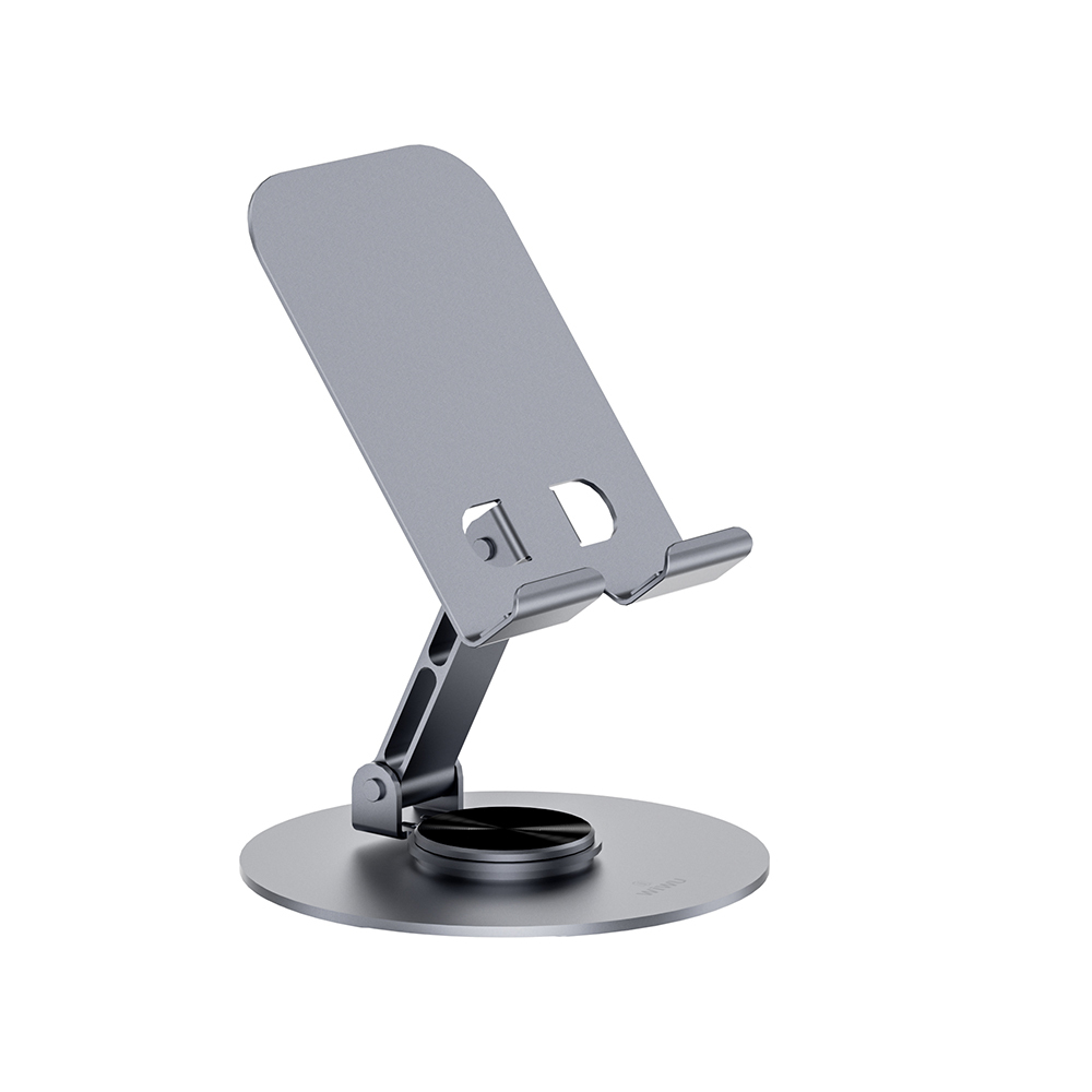 [RNZ-TA129837] Wiwu ZM-014 Taşınabilir Katlanabilir 360° Dönebilen Metal Telefon ve Tablet Standı