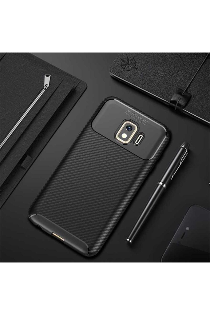 [RNZ-TA15184] Samsung Galaxy J2 Core Uyumlu Kılıf Zore Negro Silikon Kapak (Siyah)