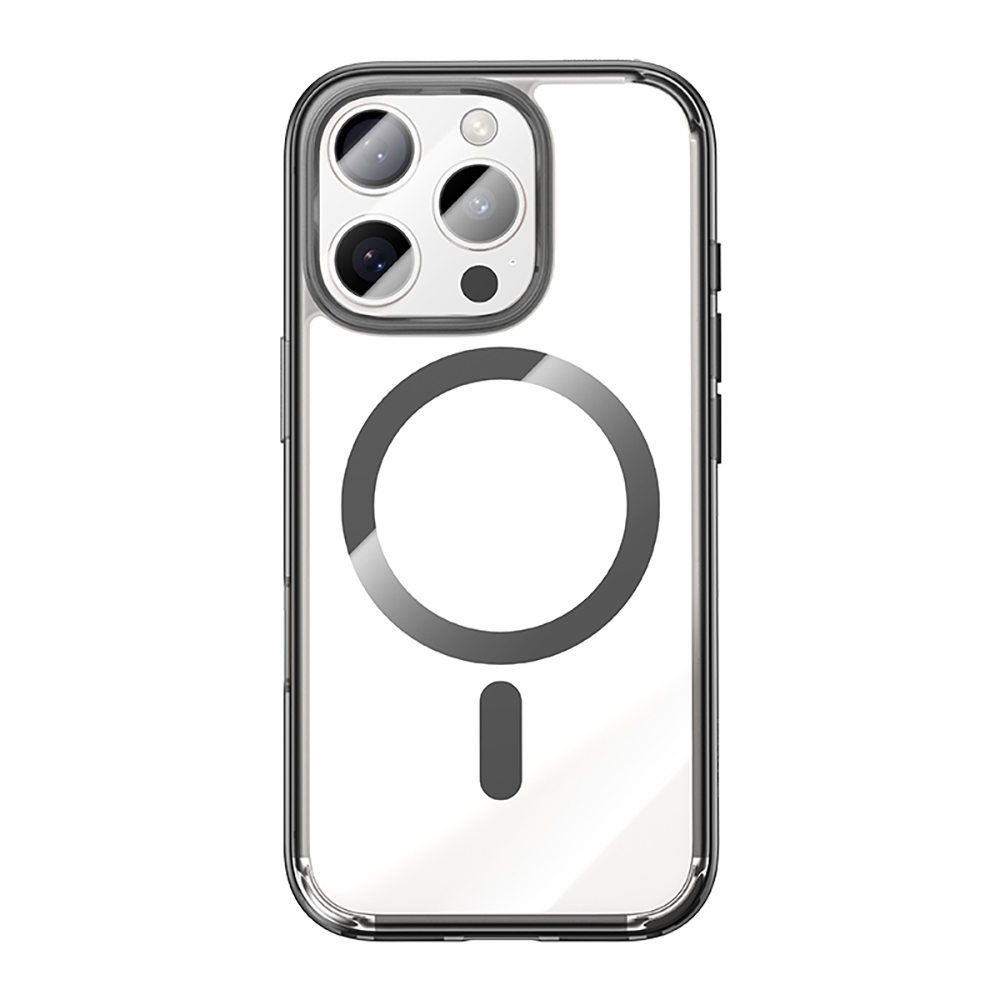 [RNZ-TA131138] Apple iPhone 16 Pro Uyumlu Kılıf M-safe Şarj Özellikli Airbagli Şeffaf Benks LucentPro Serisi Kapak