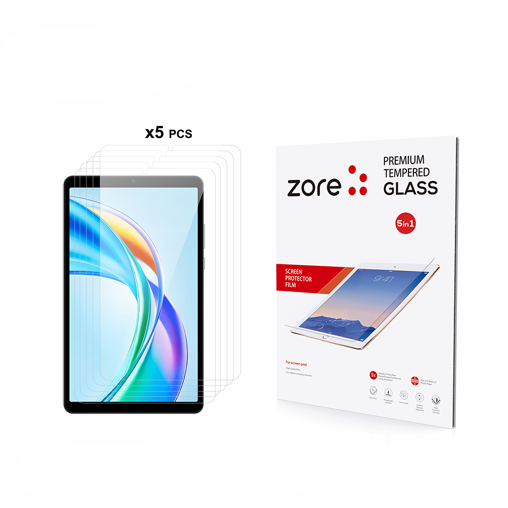 Lenovo Idea Tab One 8.7 TB-305FU Uyumlu Zore 5in1 Tablet Temperli Cam Ekran Koruyucu