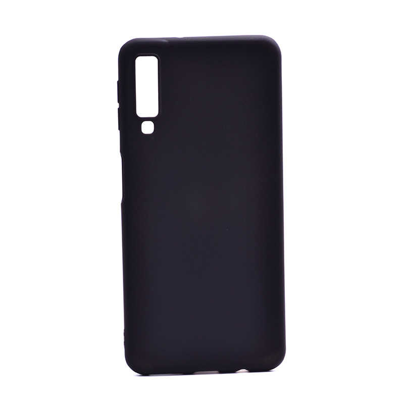 [RNZ-TA15225] Samsung Galaxy A7 2018 Uyumlu Kılıf Zore Premier Silikon Kapak (Siyah)