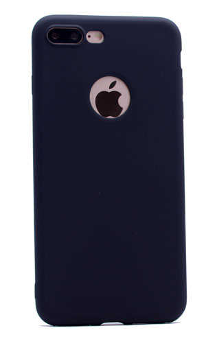 [RNZ-TA1205] Apple iPhone 7 Plus Uyumlu Kılıf Zore Premier Silikon Kapak (Siyah)