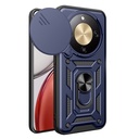 Honor Magic 8 Lite 5G Uyumlu Kılıf Magnetik Standlı Kamera Korumalı Zore Sürgülü Vega Kapak