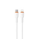 Lenyes LC545 Type-C to Lightning Hızlı Şarj Özellikli Data ve Şarj Kablosu 30W 1M