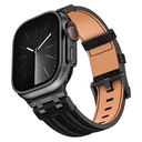 Apple Watch 42mm Uyumlu Zore KRD-153 Kot Kumaş Tasarımlı Kordon