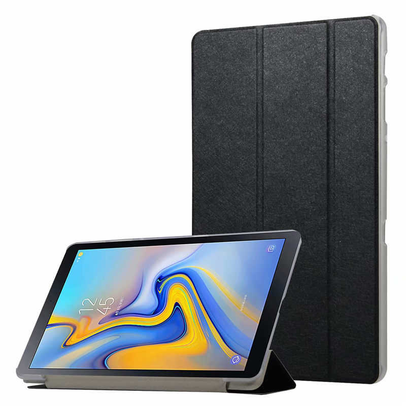 Samsung Galaxy Tab A T590 Uyumlu Zore Smart Cover Standlı 1-1 Kılıf