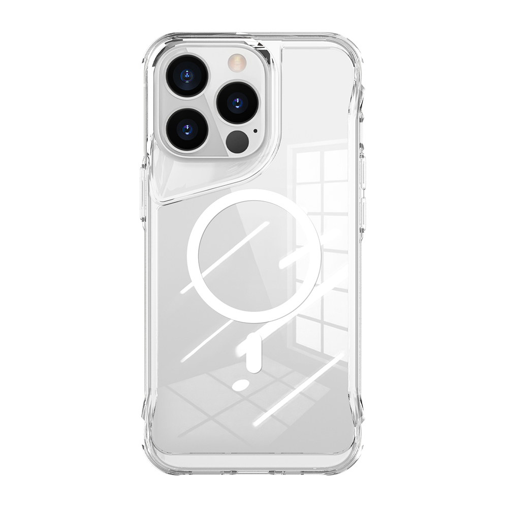 Apple iPhone 13 Pro Max Uyumlu Kılıf Zore M-safe Şarj Özellikli T-Max M-safe Kapak