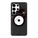 Samsung Galaxy S26 Ultra Uyumlu Kılıf M-safe Şarj Özellikli Disk Desenli Youngkit Disc Battle Kapak