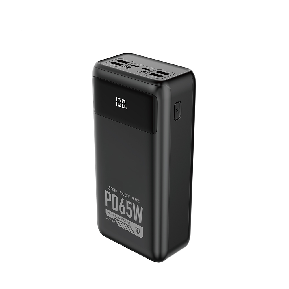 [RNZ-TA130568] Lenyes PX591D Pro Hızlı Şarj Özellikli Dijital LED Göstergeli Taşınabilir Powerbank 65W 50000mAh