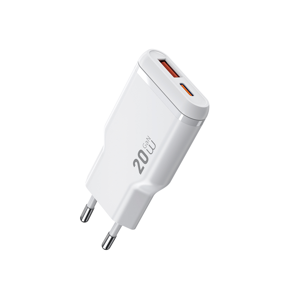 [RNZ-TA130524] Wiwu Wi-G032 Essen Slim Serisi GaN Tech PD Hızlı Şarj Özellikli Şarj Başlığı 20W