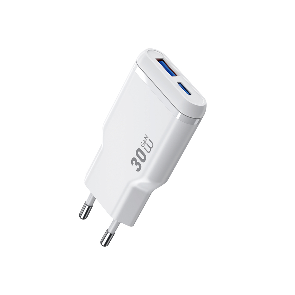[RNZ-TA130525] Wiwu Wi-G033 Essen Slim Serisi GaN Tech PD Hızlı Şarj Özellikli Şarj Başlığı 30W