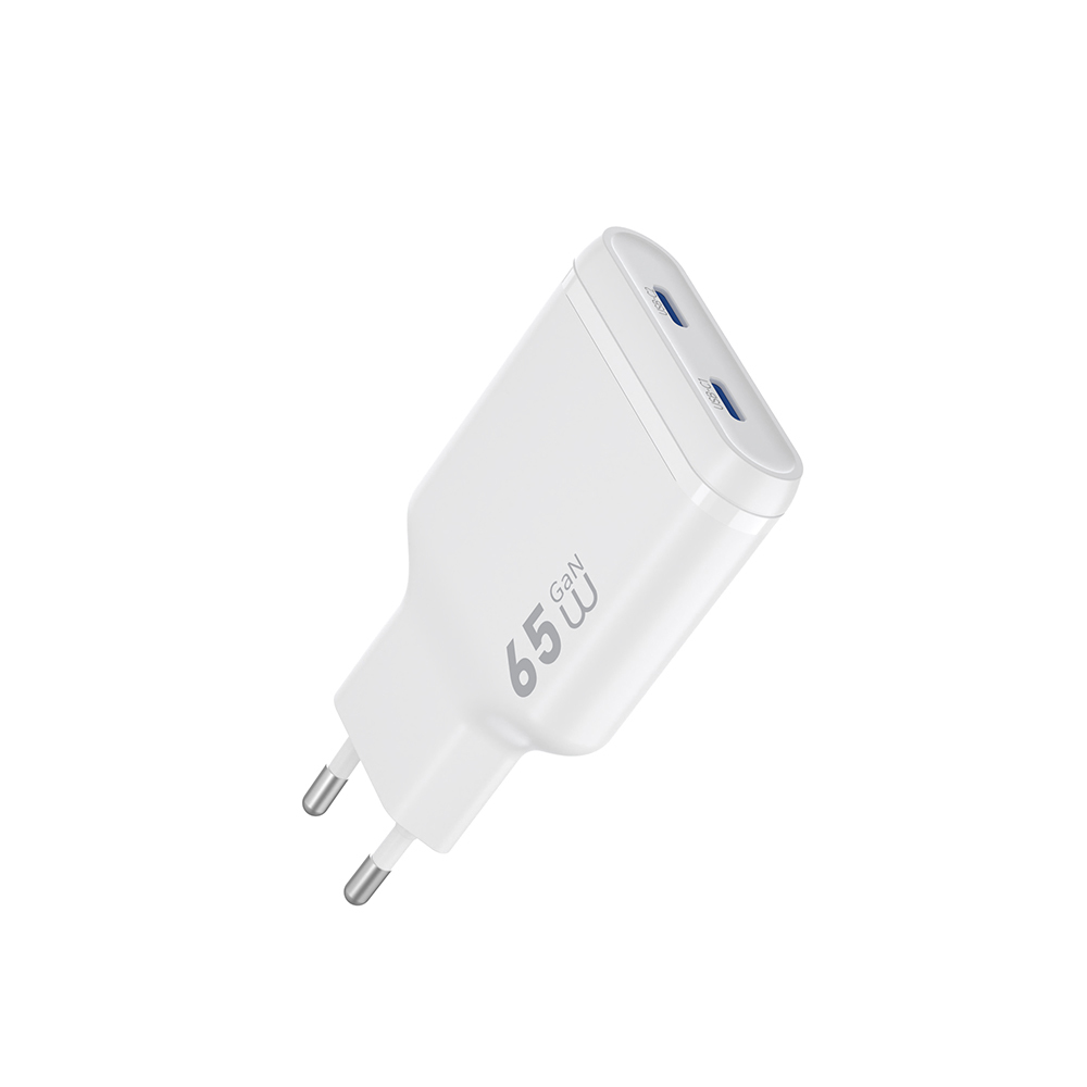 [RNZ-TA130527] Wiwu Wi-G035 Essen Slim Serisi GaN Tech PD Hızlı Şarj Özellikli Şarj Başlığı 65W