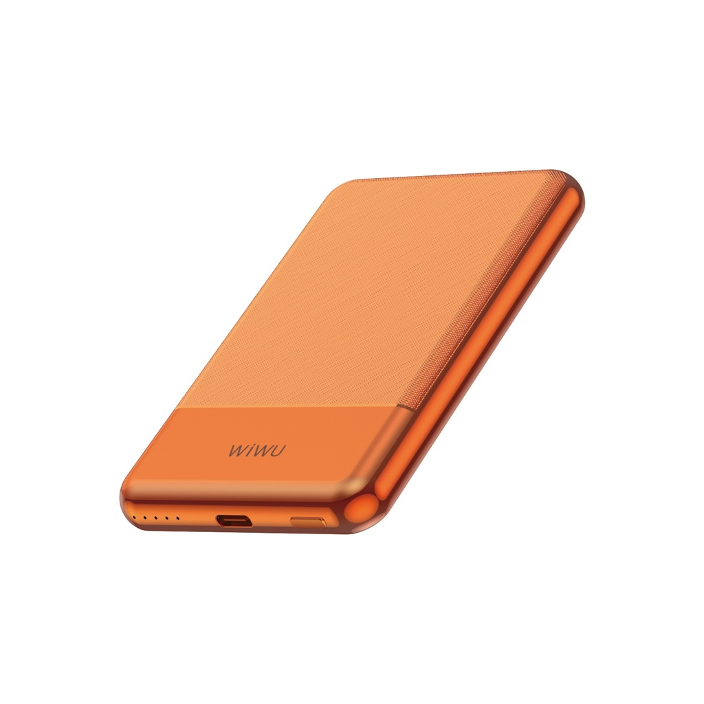 Wiwu Wi-P088 LED Işık Göstergeli PD 20W Kablosuz Powerbank 5000mAh 15W