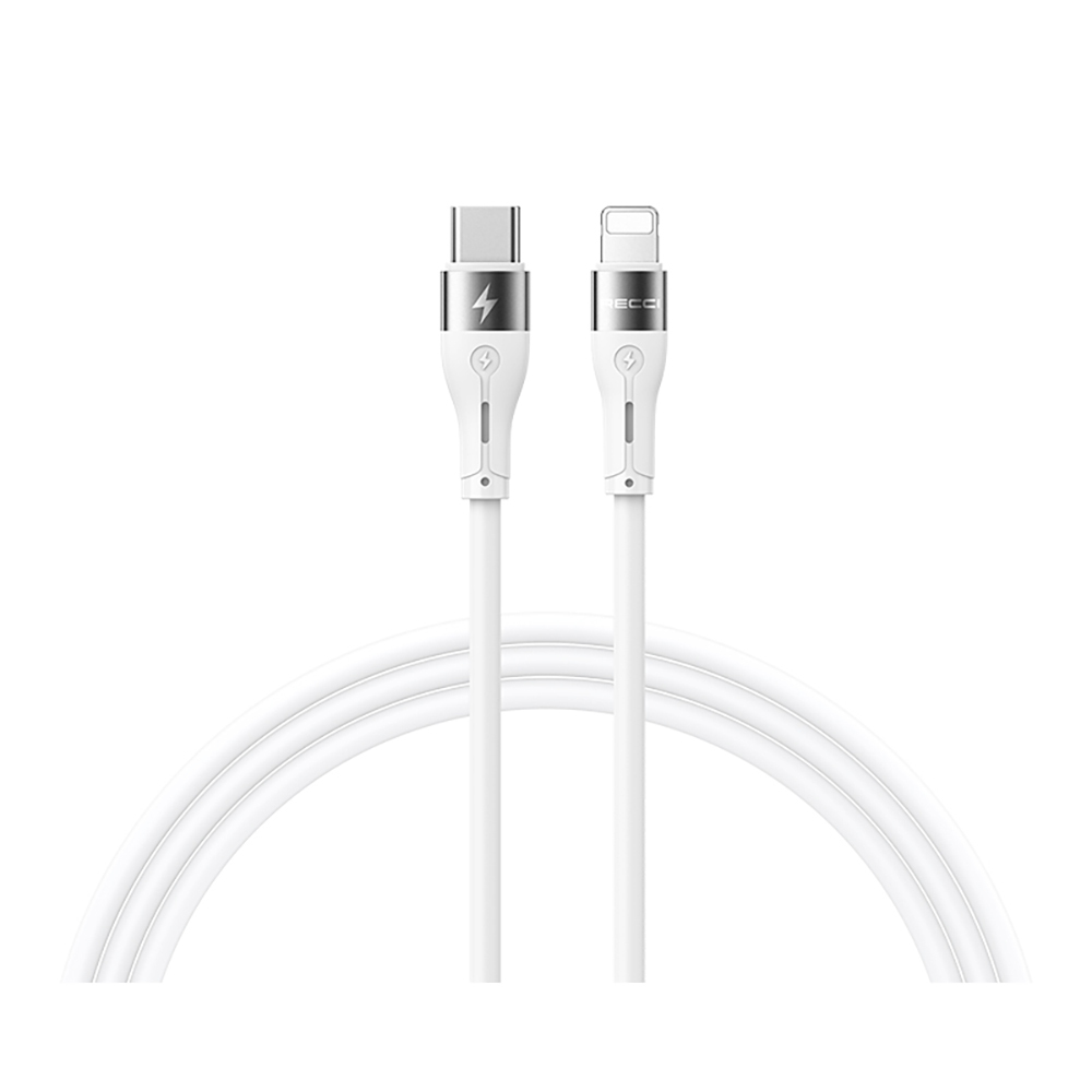 [RNZ-TA130048] Recci RS11CL Type-C to Lightning PD Hızlı Şarj Özellikli Data ve Şarj Kablosu 20W 1M