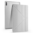Samsung Galaxy Tab S11 Ultra Uyumlu Kılıf Zore Tri Folding Kalem Bölmeli Standlı Kılıf