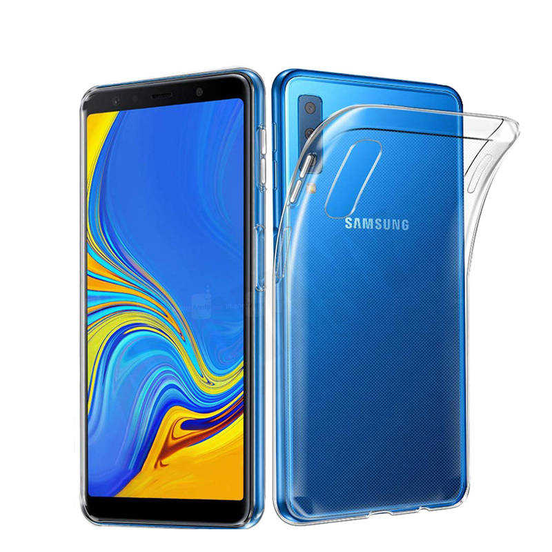 Samsung Galaxy A7 2018 Uyumlu Kılıf Zore Süper Silikon Kapak