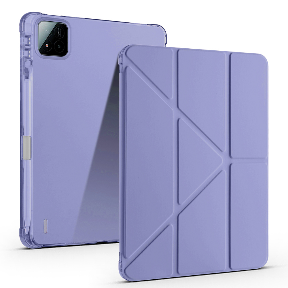 Xiaomi Pad 7 Uyumlu Kılıf Zore Tri Folding Kalem Bölmeli Standlı Kılıf