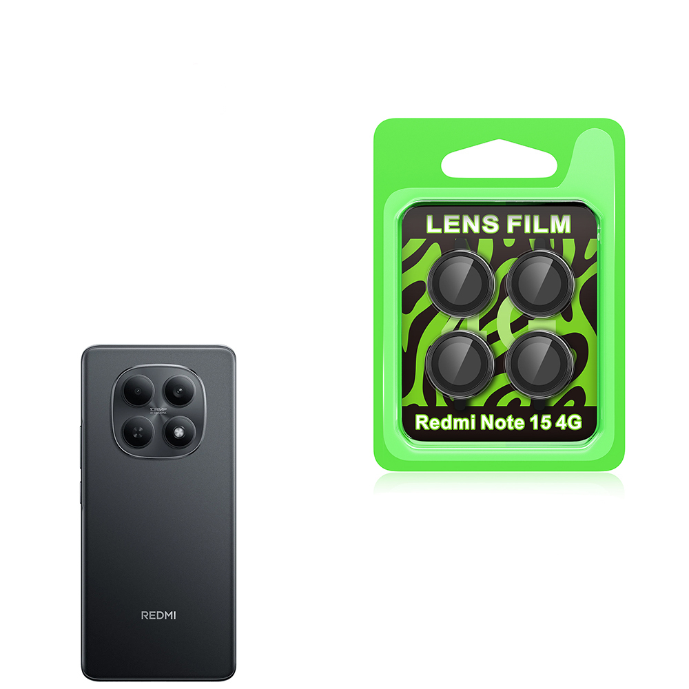 Xiaomi Redmi Note 15 4G Uyumlu Zore CL-07 Kamera Lens Koruyucu