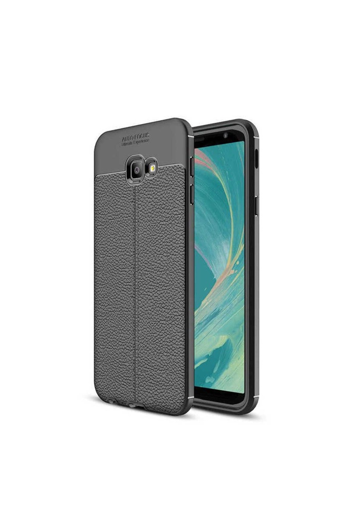[RNZ-TA15427] Samsung Galaxy J4 Plus Uyumlu Kılıf Zore Niss Silikon Kapak (Siyah)