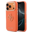 Apple iPhone 17 Pro Max Uyumlu Kılıf Guess Orjinal Lisanslı 4G Büyük Metal Kamera Çerçeveli PU Deri Resin Kapak