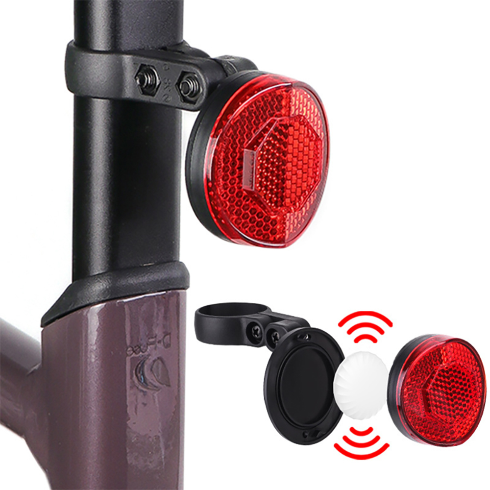 [RNZ-TA131731] Micflip P20 Suya Dayanıklı Akıllı Takip Cihazlı Bisiklet Reflektörü (Kırmızı)