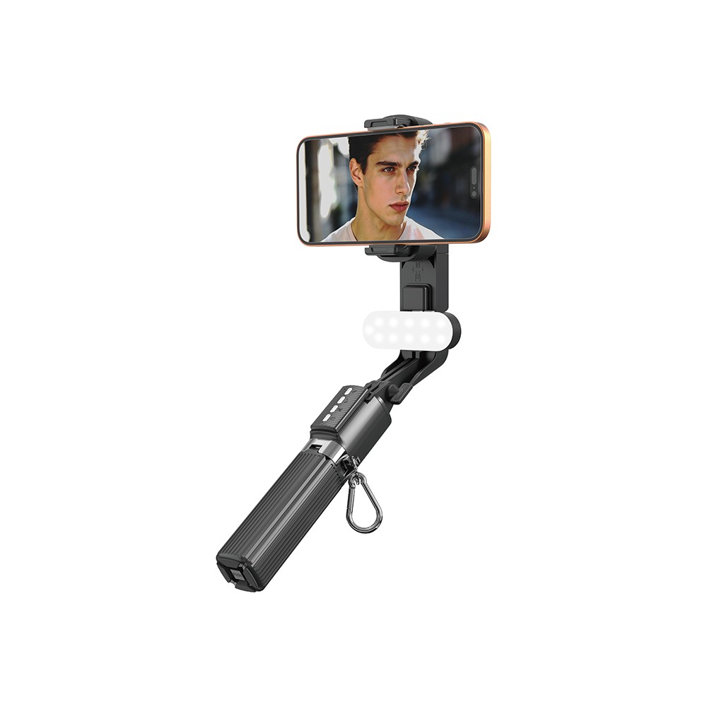 [RNZ-TA131799] Lenyes LPH124 Dolgu Işıklı Teleskopik Tripod ve Mini Selfie Çubuğu