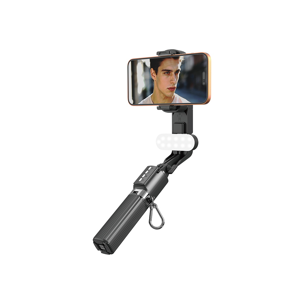 [RNZ-TA131799] Lenyes LPH124 Dolgu Işıklı Teleskopik Tripod ve Mini Selfie Çubuğu
