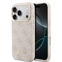 Apple iPhone 17 Pro Uyumlu Kılıf Guess Orjinal Lisanslı M-safe Şarj Özellikli Script Yazı Logolu 4G Desenli Kapak