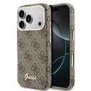 Apple iPhone 17 Pro Max Uyumlu Kılıf Guess Orjinal Lisanslı M-safe Şarj Özellikli Script Yazı Logolu 4G Desenli Kapak