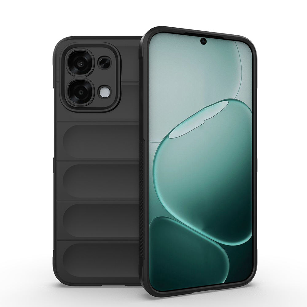 Oppo A6 Pro Uyumlu Kılıf Esnek TPU Oyuklu Arka Yüzey Tasarımlı Zore Etnik Silikon Kapak