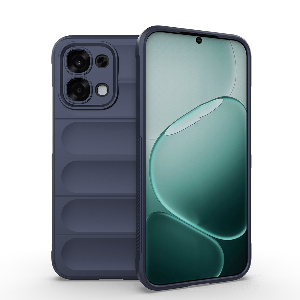 Oppo A6 Pro Uyumlu Kılıf Esnek TPU Oyuklu Arka Yüzey Tasarımlı Zore Etnik Silikon Kapak