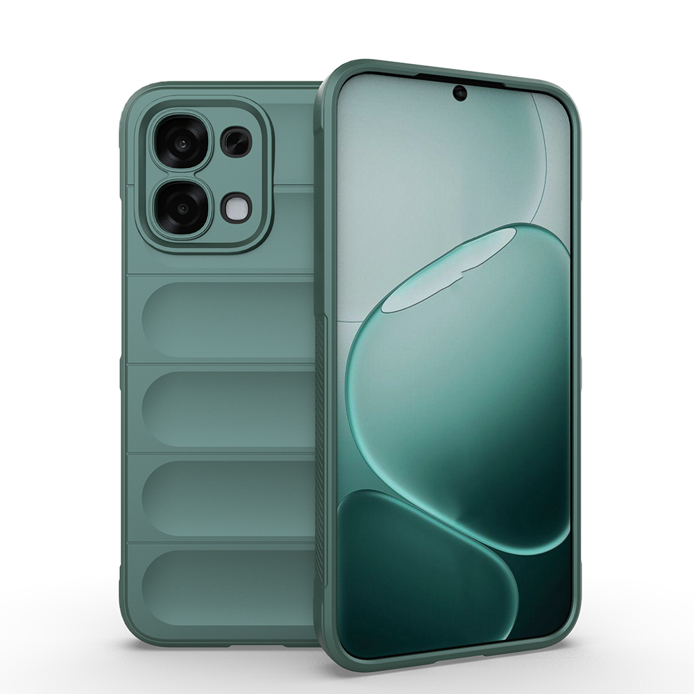 Oppo A6 Pro Uyumlu Kılıf Esnek TPU Oyuklu Arka Yüzey Tasarımlı Zore Etnik Silikon Kapak