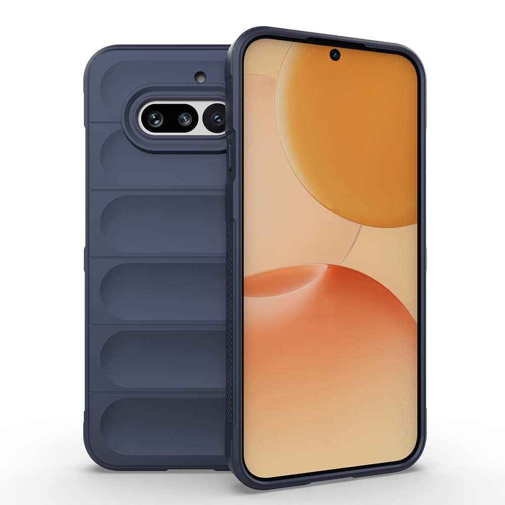 Nothing Phone 4A Uyumlu Kılıf Esnek TPU Oyuklu Arka Yüzey Tasarımlı Zore Etnik Silikon Kapak