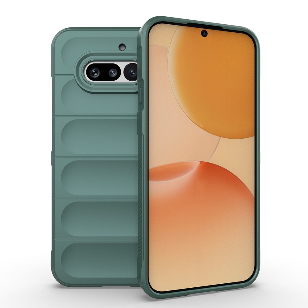 Nothing Phone 4A Uyumlu Kılıf Esnek TPU Oyuklu Arka Yüzey Tasarımlı Zore Etnik Silikon Kapak
