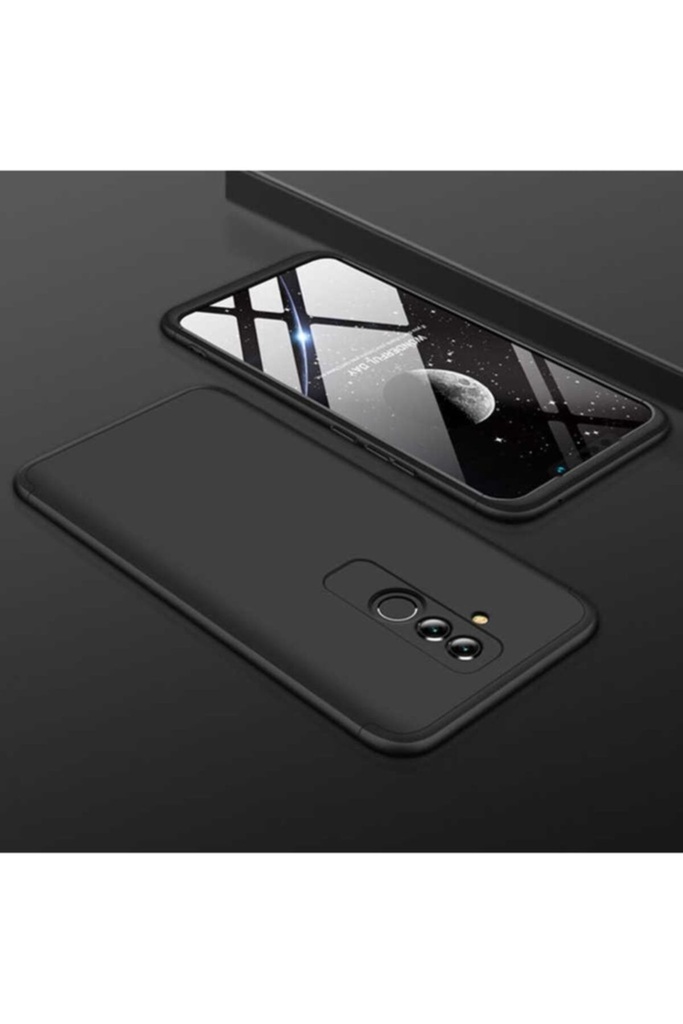 [RNZ-TA30227] Huawei Mate 20 Lite Uyumlu Kılıf Zore Ays Kapak (Siyah)