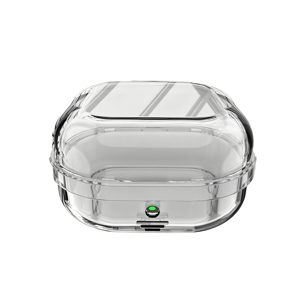 Samsung Galaxy Buds Uyumlu 4 Kılıf Şeffaf Silikon 360 Derece Koruma Zore Airbag 47 Kılıf