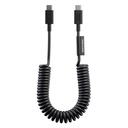 Native Union POP Serisi Type-C to Type-C Spiralli Şarj Kablosu 60W 1.2M