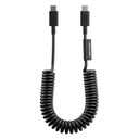 Native Union POP Serisi Type-C to Type-C Spiralli Şarj Kablosu 60W 1.2M