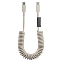 Native Union POP Serisi Type-C to Type-C Spiralli Şarj Kablosu 60W 1.2M