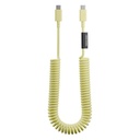 Native Union POP Serisi Type-C to Type-C Spiralli Şarj Kablosu 60W 2.4M