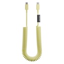 Native Union POP Serisi Type-C to Type-C Spiralli Şarj Kablosu 60W 2.4M