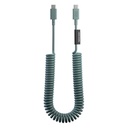 Native Union POP Serisi Type-C to Type-C Spiralli Şarj Kablosu 60W 2.4M