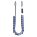Native Union POP Serisi Type-C to Type-C Spiralli Şarj Kablosu 60W 2.4M